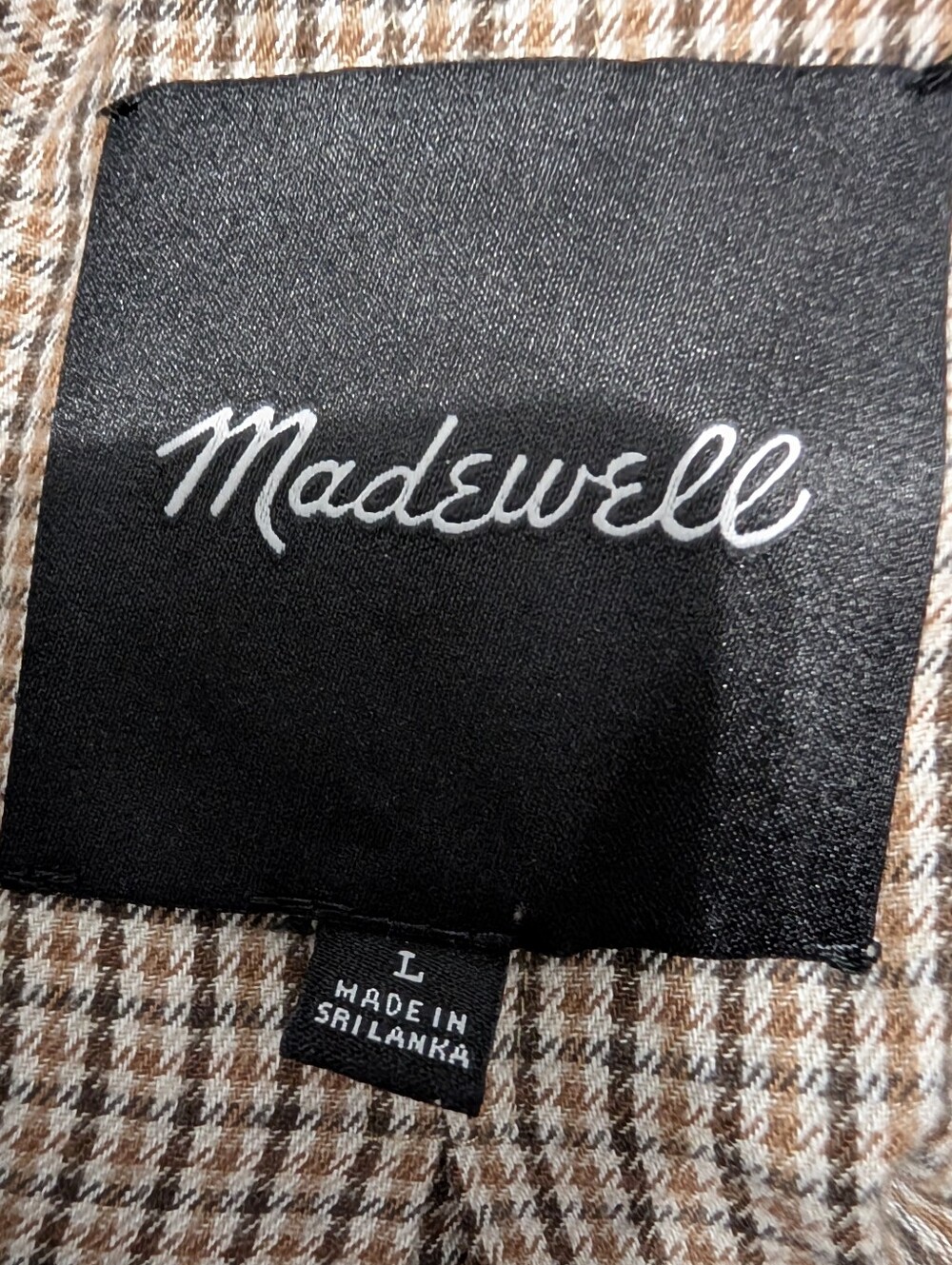 Madewell Waxed Cotton Barn Jacket Corduroy Collar Utility Coat Olive L Utility - Picture 7 of 15